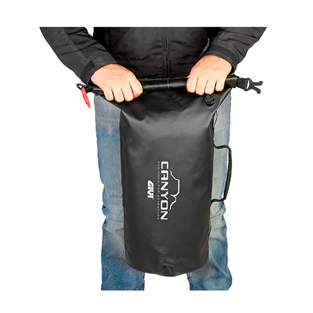 Bolsa Traseira Givi Impermeável GRT714B Canyon (20 Litros)