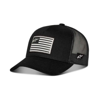 Boné Alpinestars Flag Snapback - Alg
