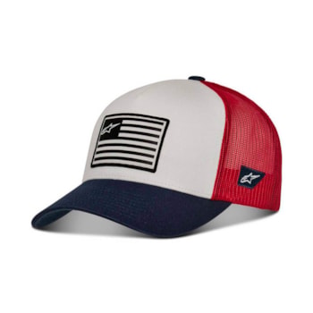 Boné Alpinestars Flag Snapback - Alg

