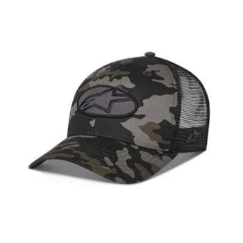 Boné Alpinestars Oblique Camo Trucker
