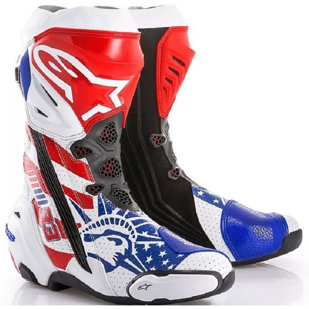 Bota best sale alpinestars branca