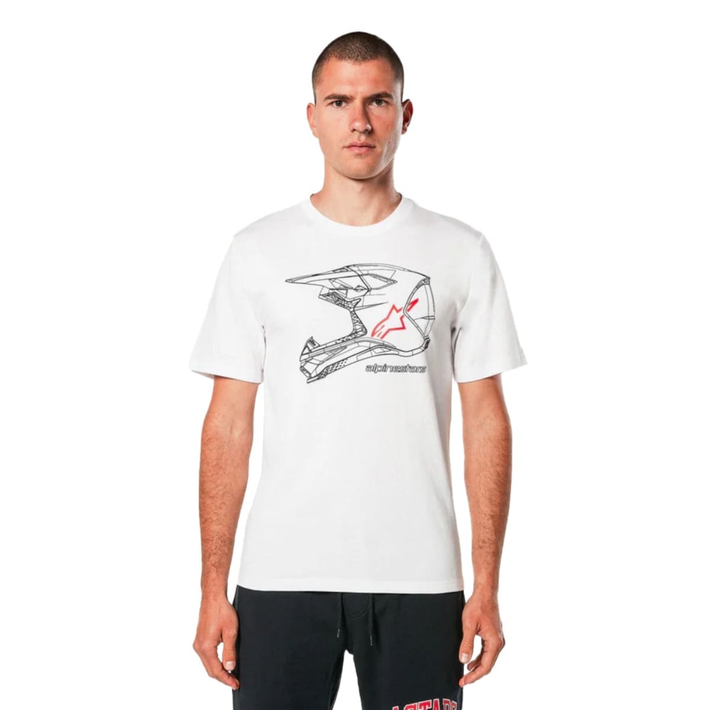 Camiseta Alpinestars Mx Helmet