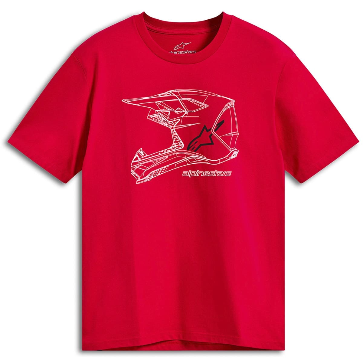 Camiseta Alpinestars Mx Helmet