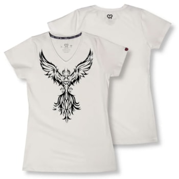 Camiseta SR Feminino Baby Look Gola V Gr Strong Fenix