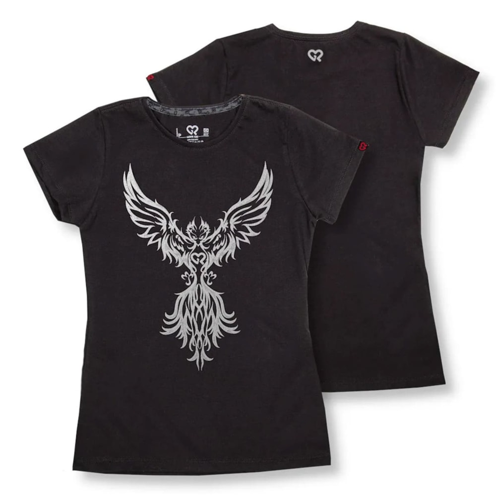 Camiseta SR Feminino Baby Look Gr Strong Fenix