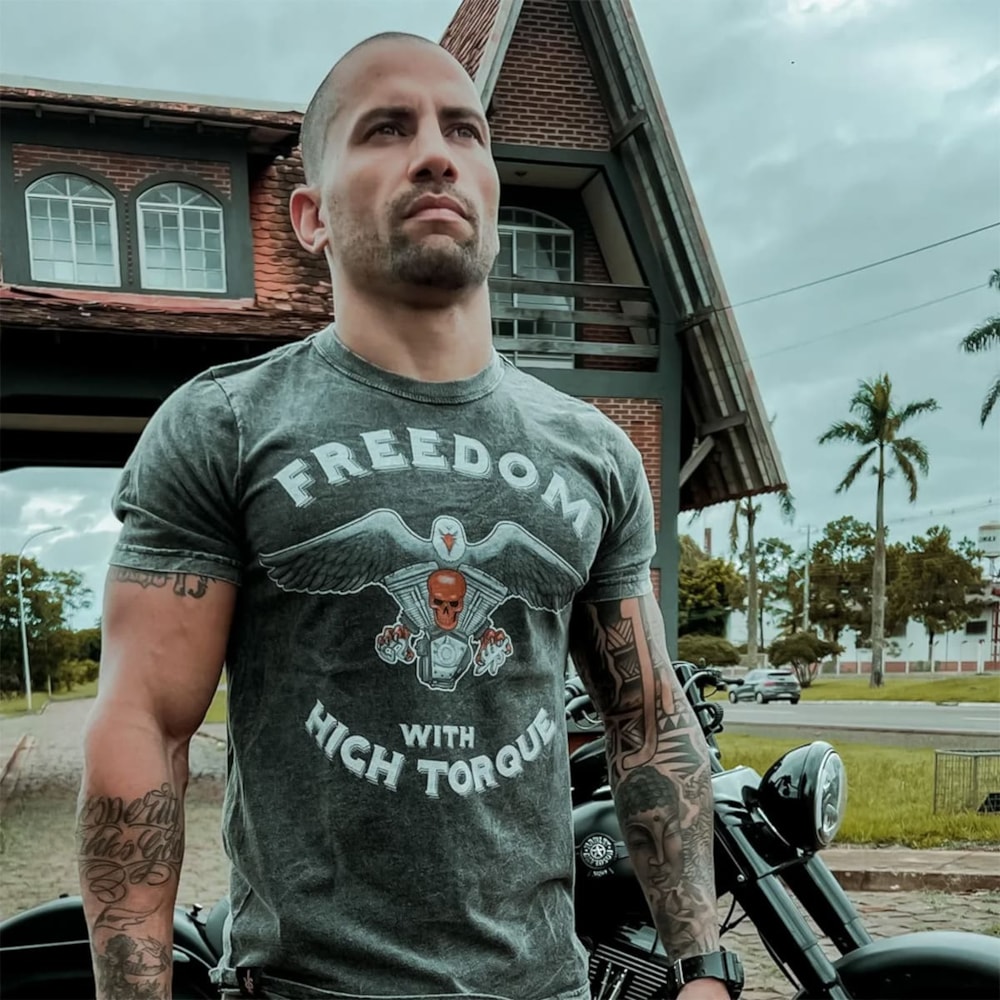 Camiseta SR Soft Stone Freedom With High Torque