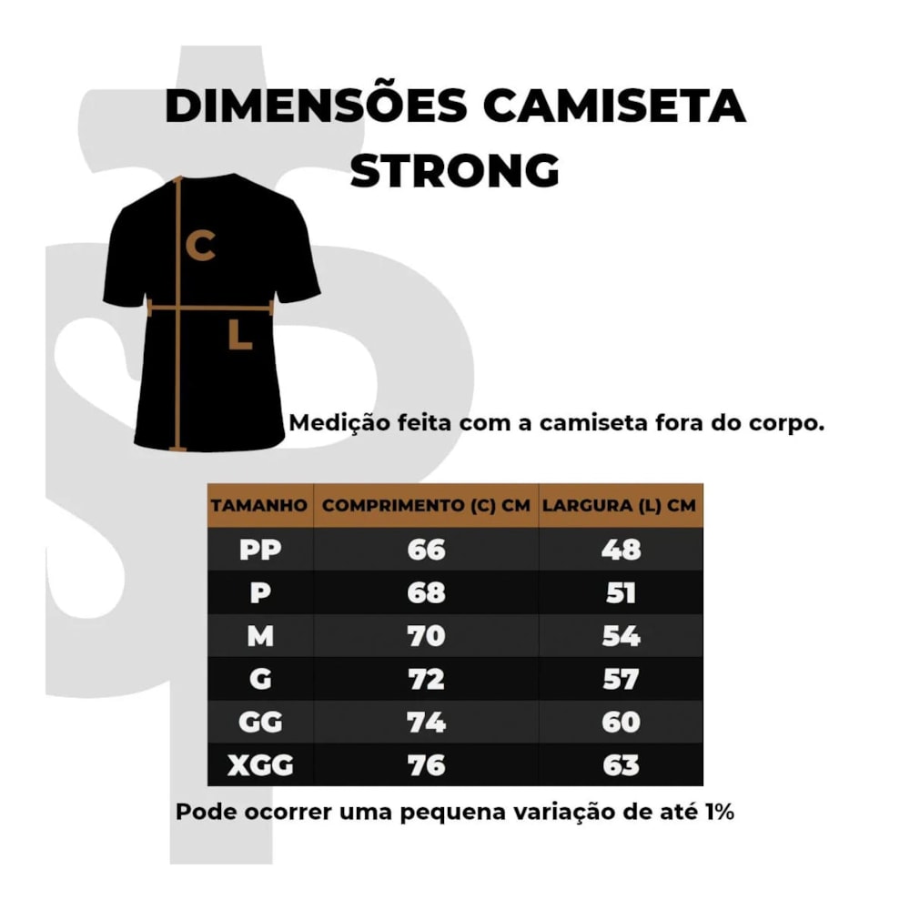 Camiseta SR Strong Bode na Estrada