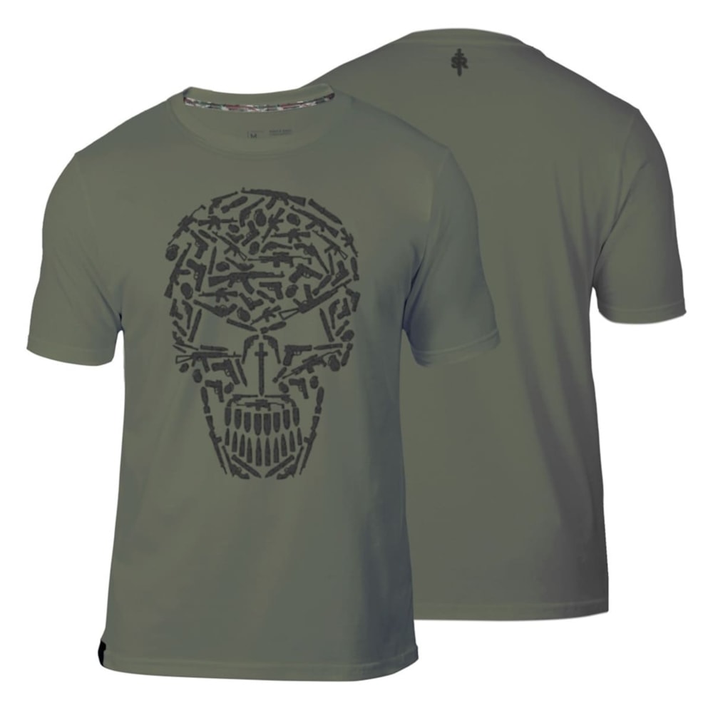 Camiseta SR Strong Caveira Belica