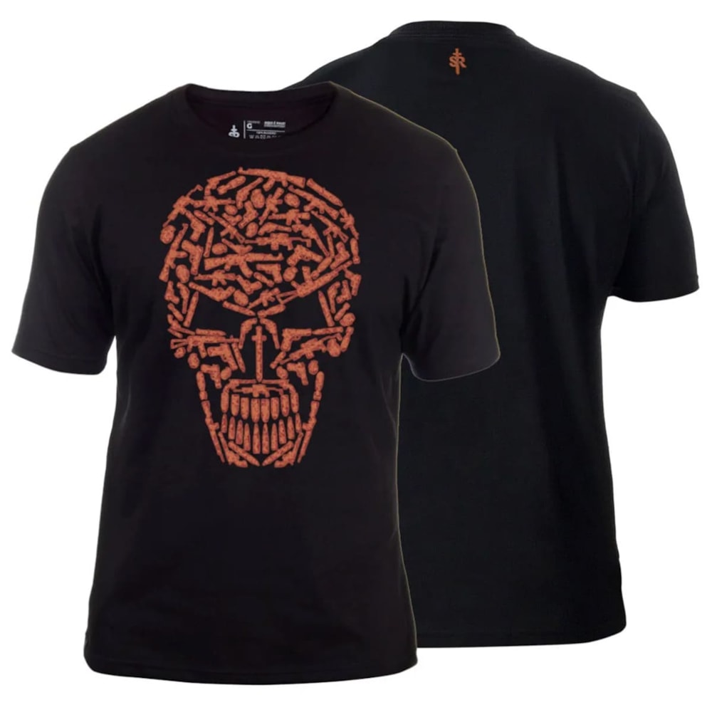 Camiseta SR Strong Caveira Belica