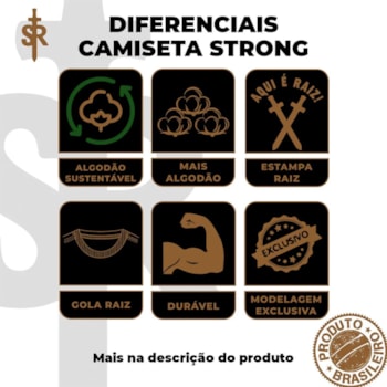 Camiseta SR Strong Fantasma