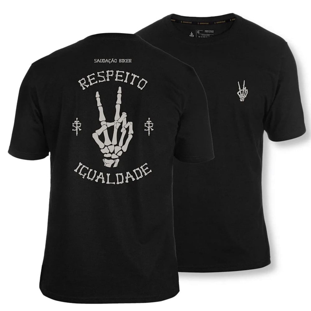 Camiseta SR Strong Saudacao Biker