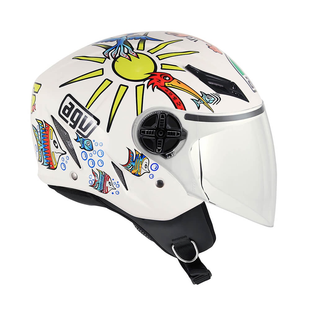 Capacete AGV Blade White Zoo Replica