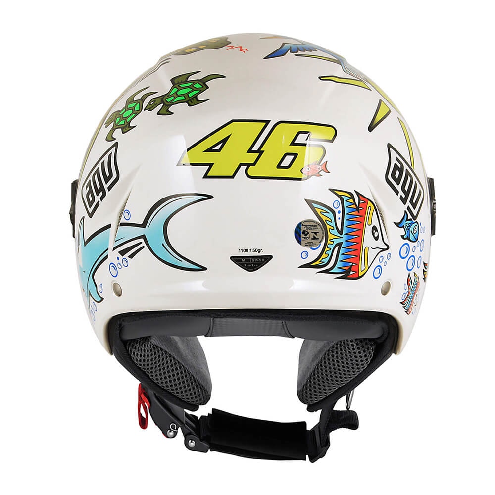 Capacete AGV Blade White Zoo Replica