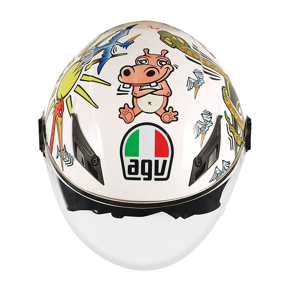 Capacete AGV Blade White Zoo Replica