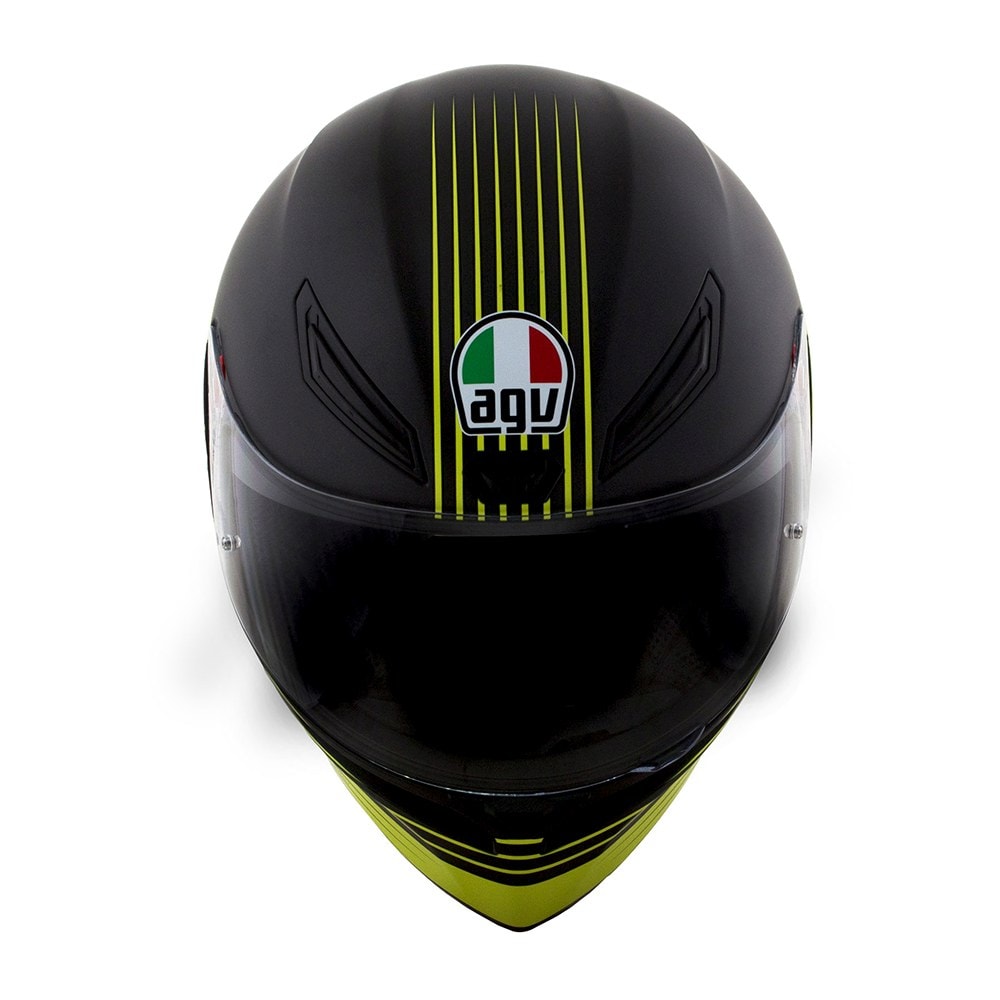 agv k1 edge S Street Full Face Motorcycle Helmet (Black, X-Small) : Automotive Racing spirit Capacete AGV K1 Edge 46