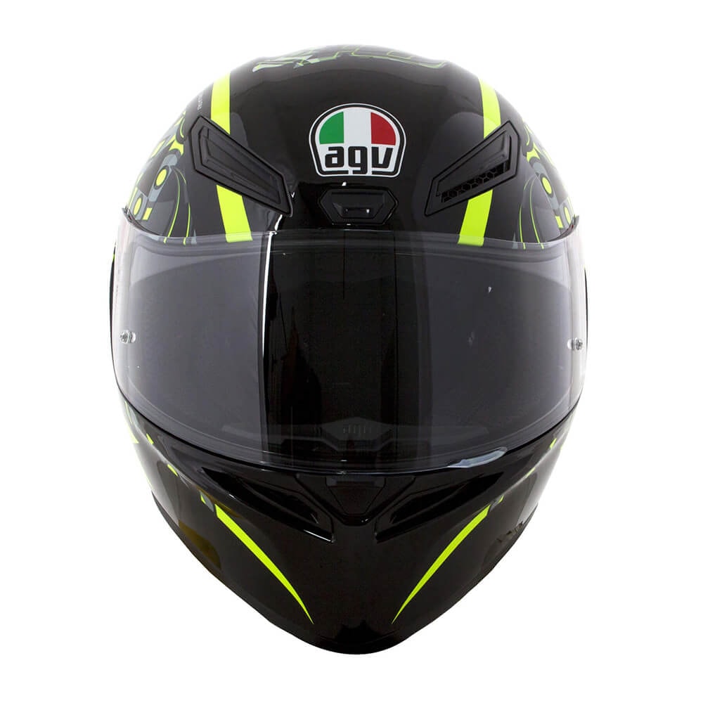 agv k1 flavum 46 helmet LRL Motors The helmet features an aerodynamic shape with a high Agv Yamaha Helmet Yamaha Helmet