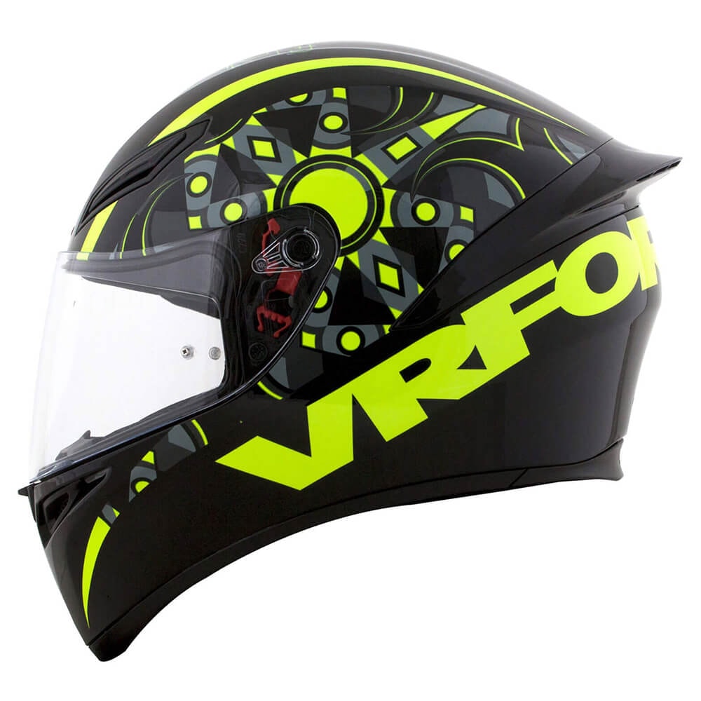 agv k1 flavum 46 helmet LRL Motors The helmet features an aerodynamic shape with a high Agv Yamaha Helmet Yamaha Helmet