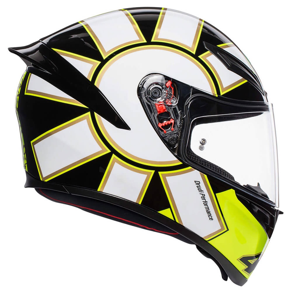 セキュリティ・セーフティ AGV K1 GOTHIC 46 Capacete AGV K1 Gothic 46 Replica - Sacramento