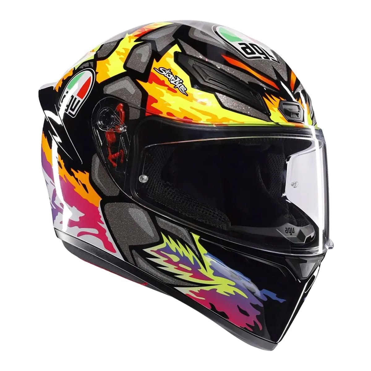 Capacete AGV K1 S Bezzecchi 2023 Replica - Sacramento