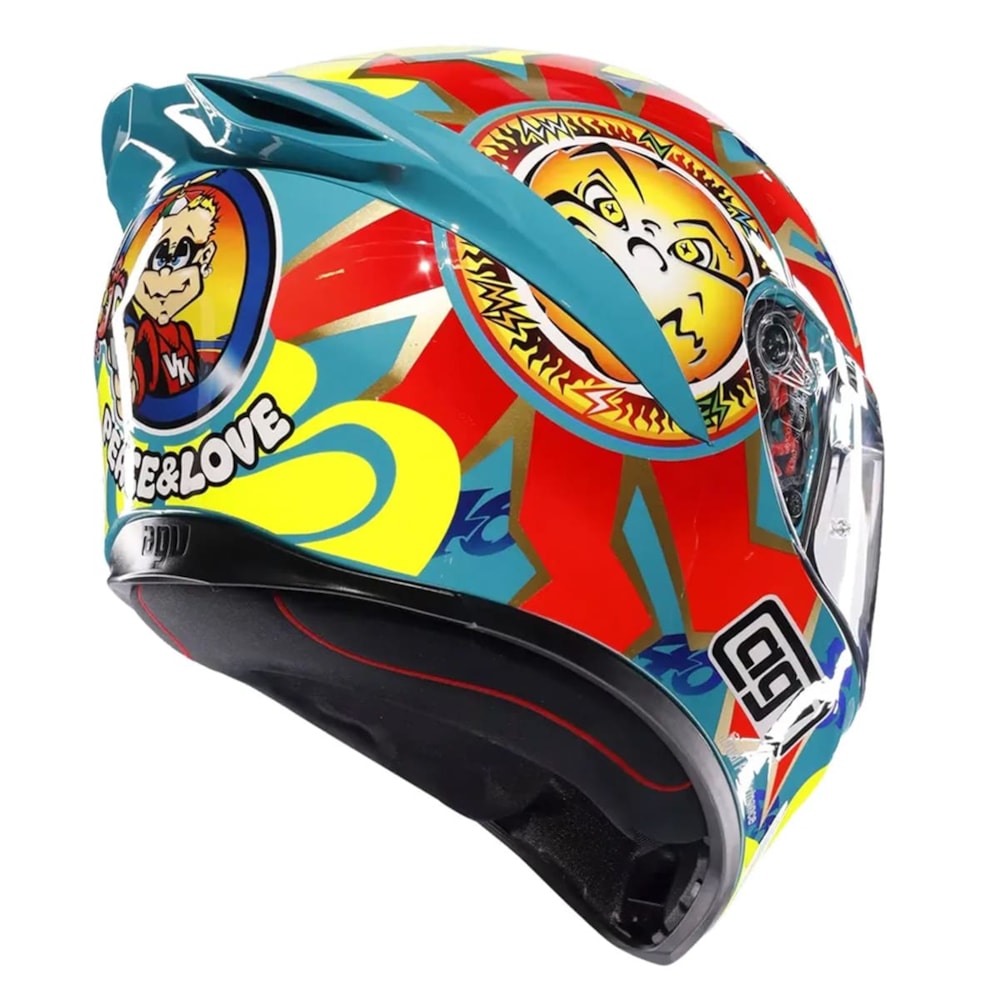 Capacete AGV K1 S Rossi Mugello 1999 Replica