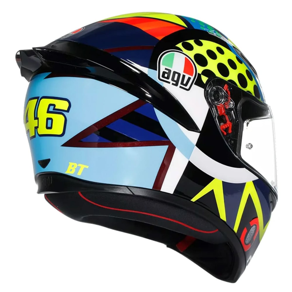 Capacete AGV K1 S Rossi Winter Teste 2020 Replica
