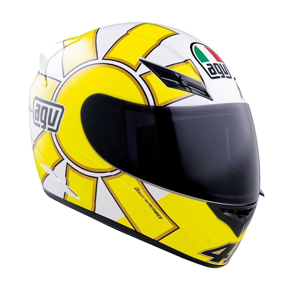 agv gothic black k3 Syth Helmet Matte Black/Yellow Fluo / S when the temperature difference between the environment and the inside of the helmet could cause the visor to fog up dangerously AGV K3 Helmet - Cycle