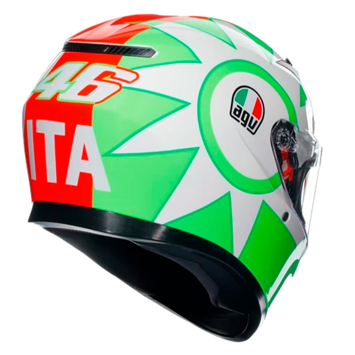 Capacete AGV K3 Rossi Mugello 2018 Replica - Sacramento