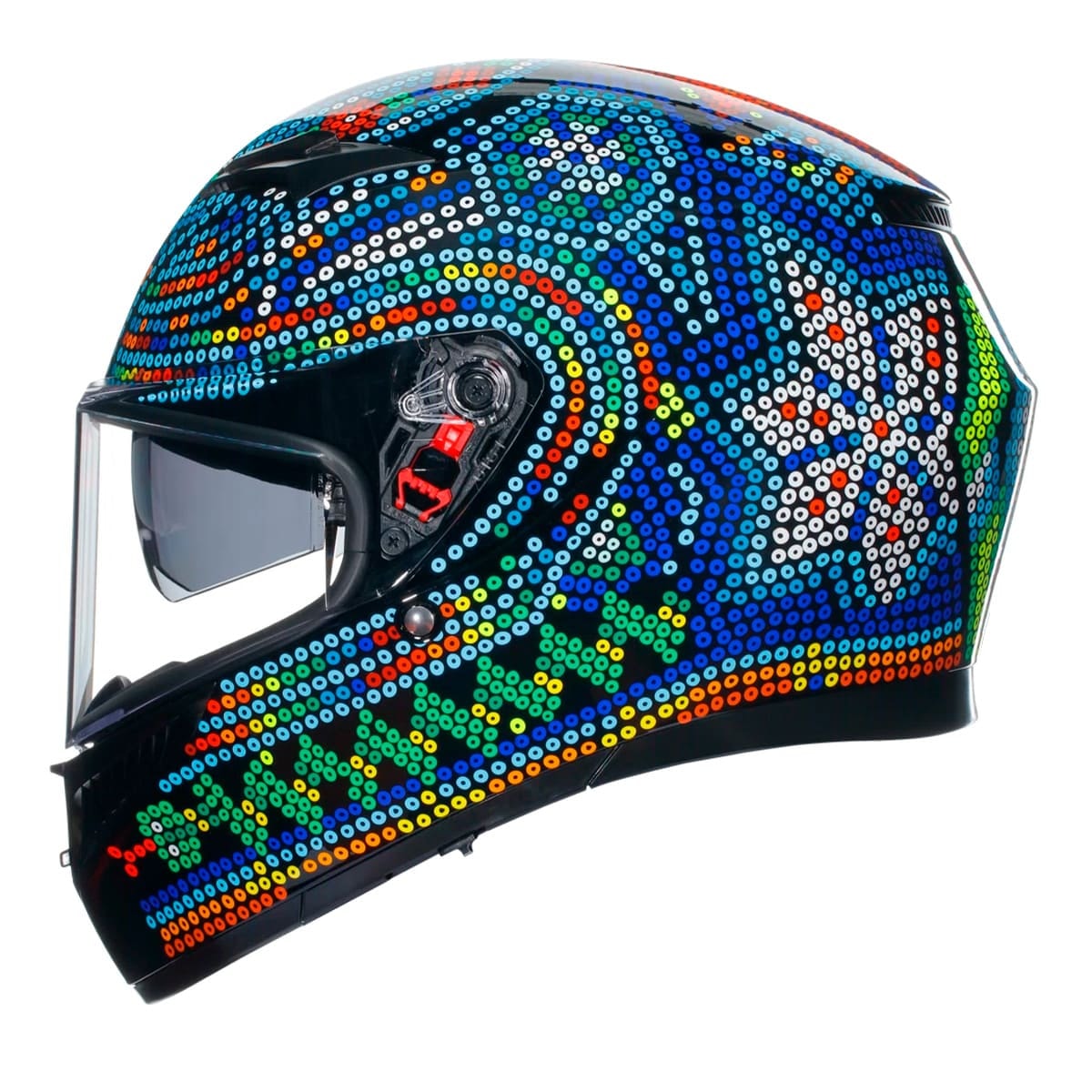 Capacete AGV K3 Rossi Winter Test 2018 Replica - Sacramento