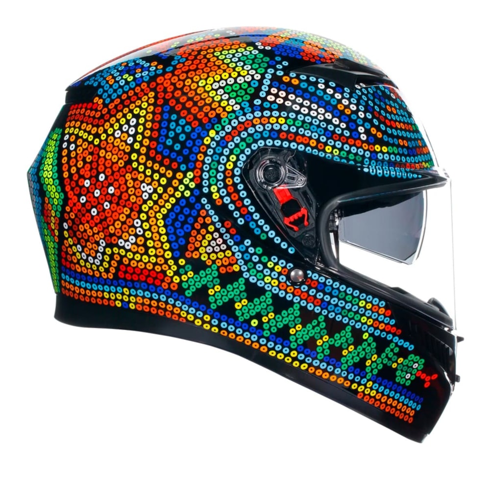 Capacete AGV K3 Rossi Winter Test 2018 Replica