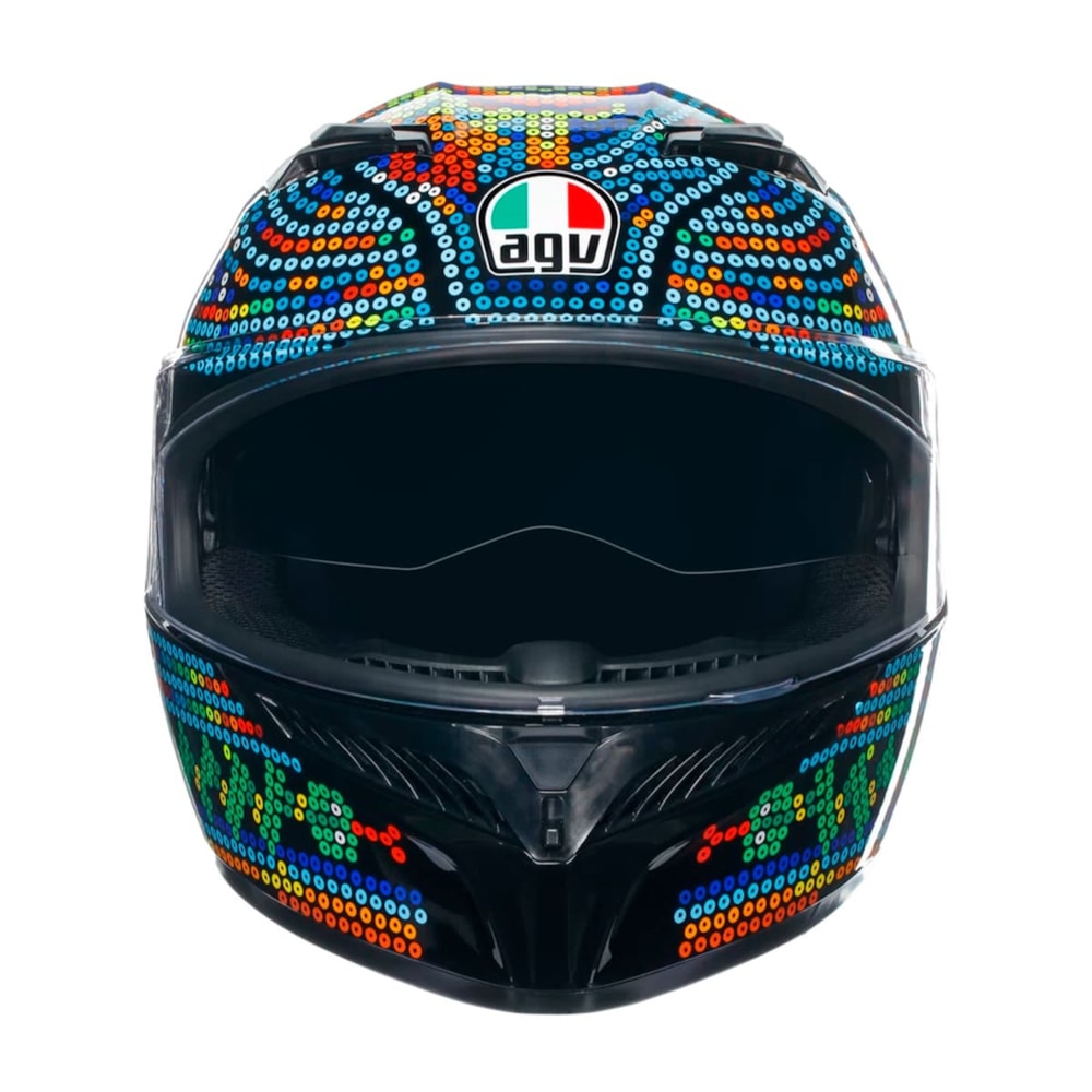 Capacete AGV K3 Rossi Winter Test 2018 Replica