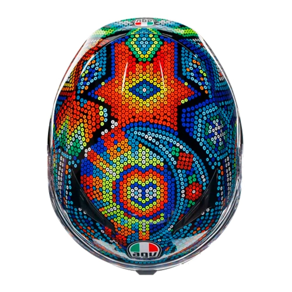 Capacete AGV K3 Rossi Winter Test 2018 Replica