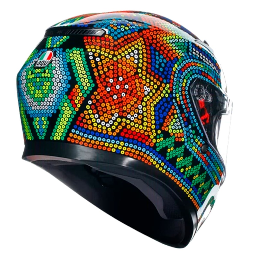 Capacete AGV K3 Rossi Winter Test 2018 Replica