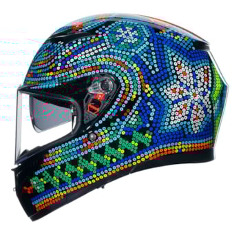 Capacete AGV K3 Rossi Winter Test 2018 Replica