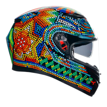 Capacete AGV K3 Rossi Winter Test 2018 Replica
