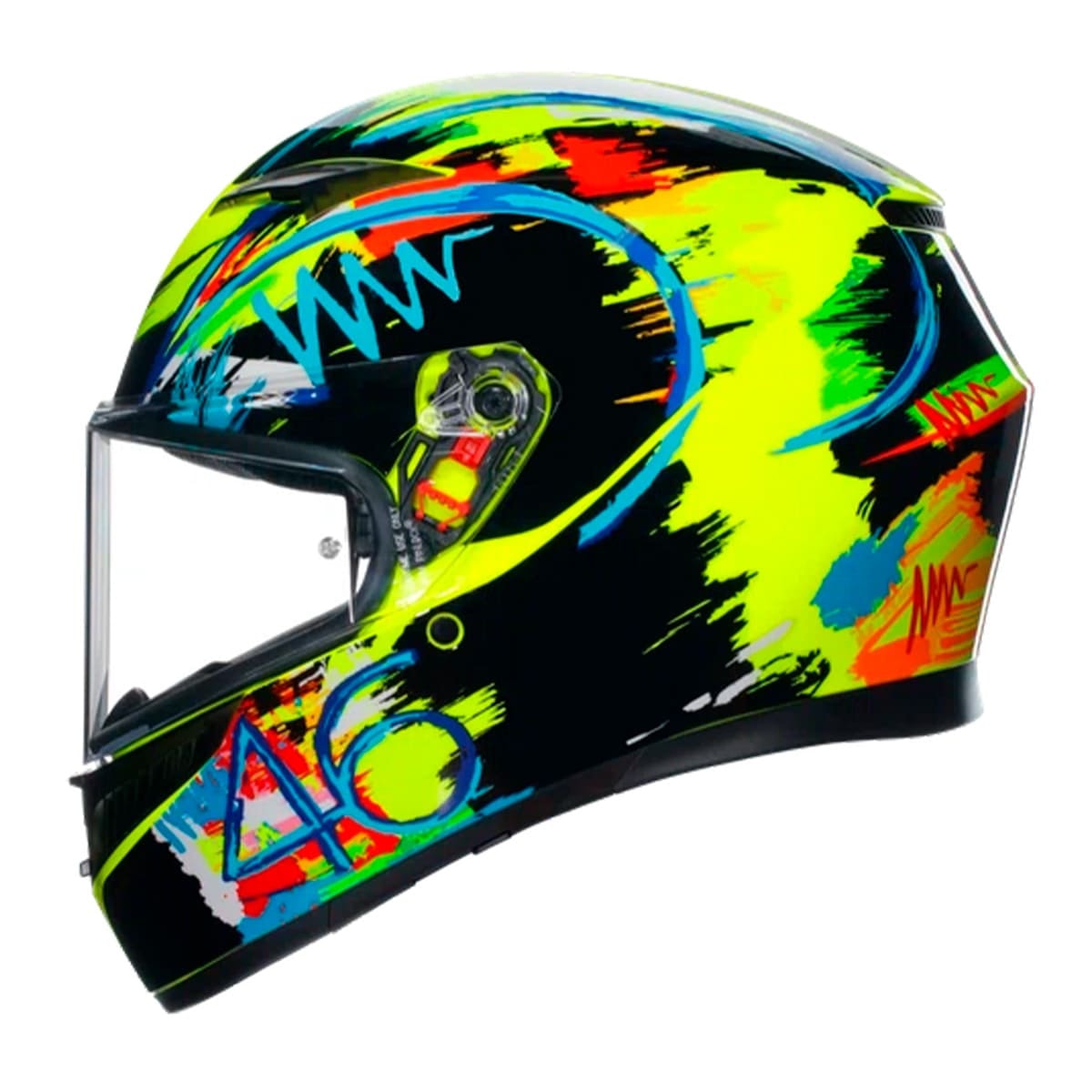 Capacete AGV K3 Rossi Winter Test 2019 Replica - Sacramento