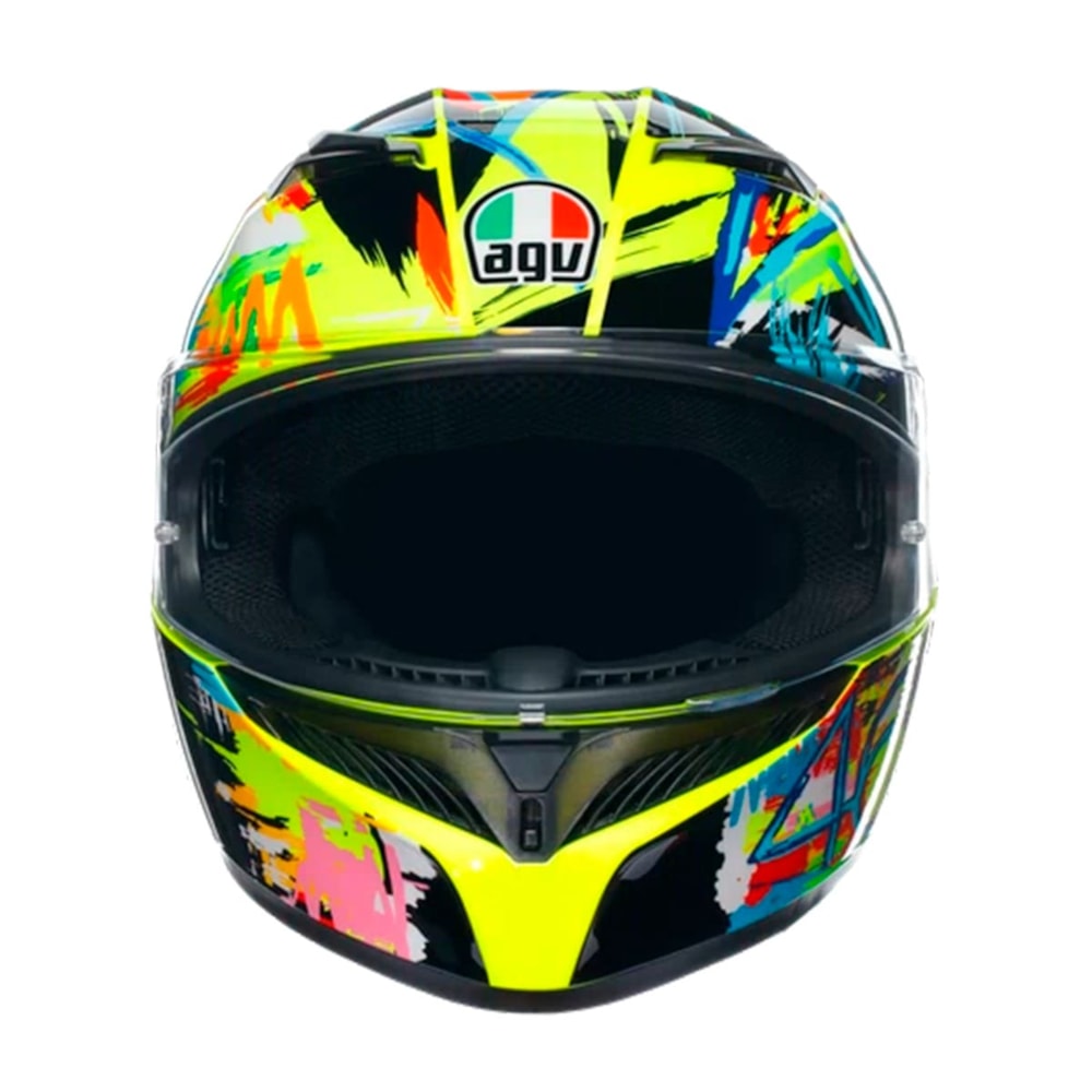 Capacete AGV K3 Rossi Winter Test 2019 Replica