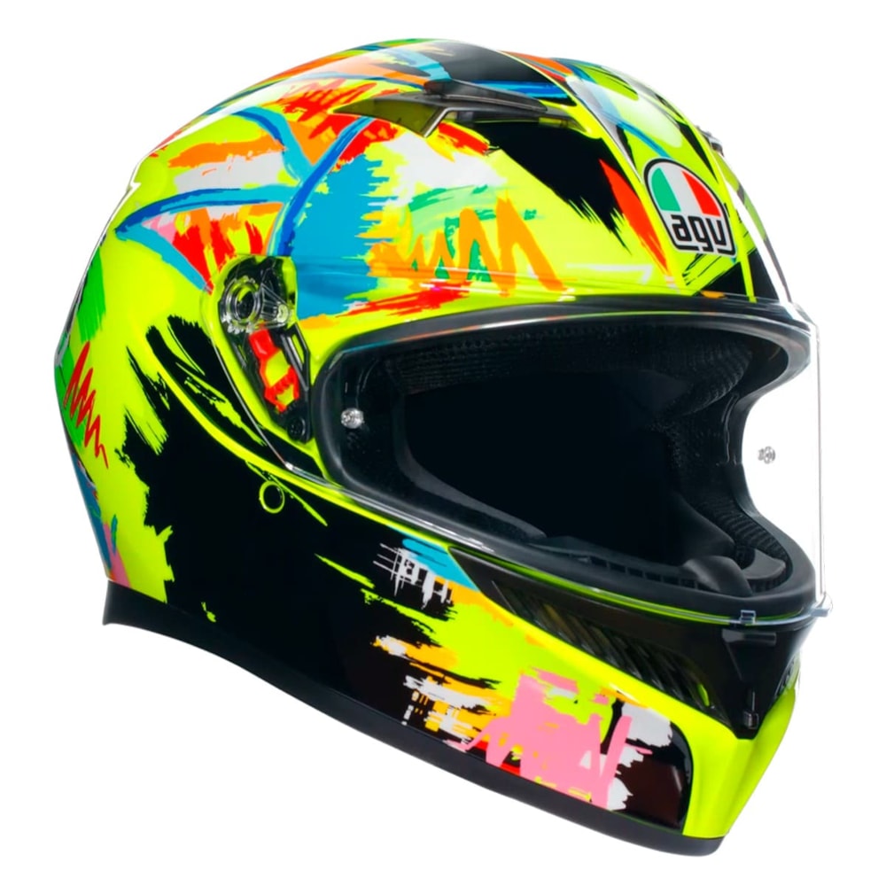 Capacete AGV K3 Rossi Winter Test 2019 Replica