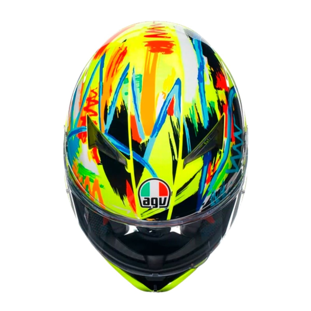 Capacete AGV K3 Rossi Winter Test 2019 Replica