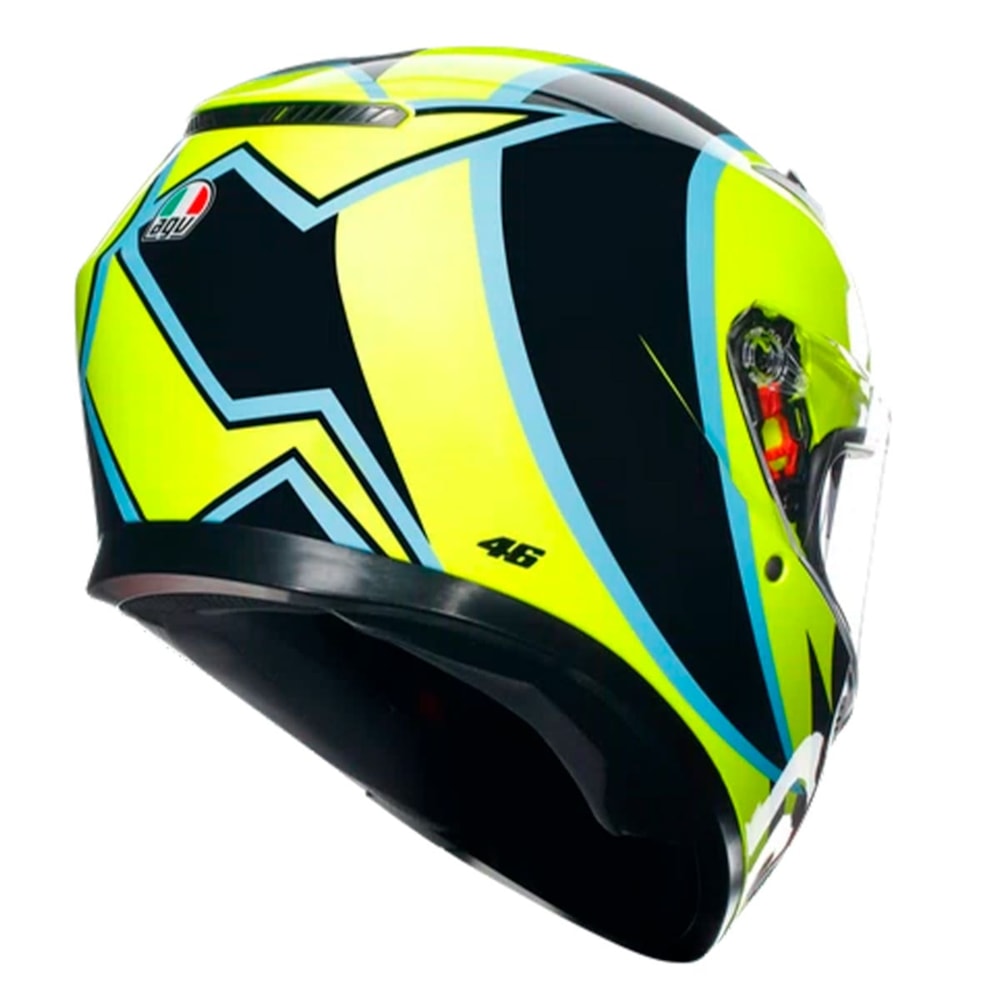 Capacete AGV K3 Rossi Wt Phillip Island 2005 Replica