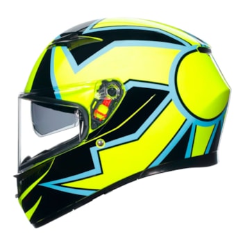 Capacete AGV K3 Rossi Wt Phillip Island 2005 Replica