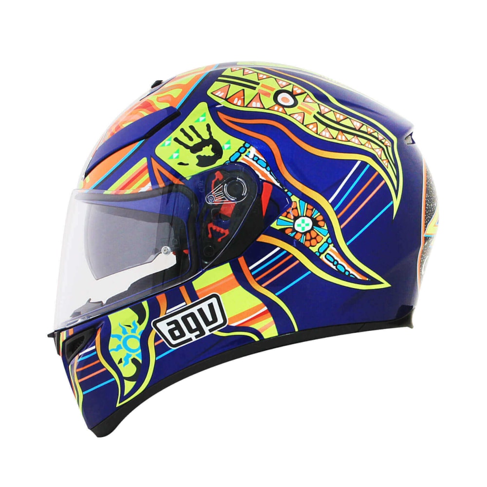 agv k3 five continents HELMET SV 5-CONT MOTOSTYLEONLINE AGV K3-SV ROSSI 5 CONTINENTS