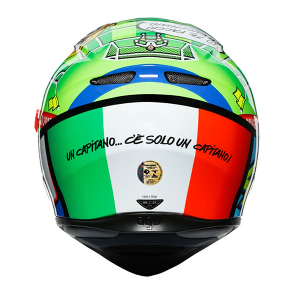 agv K3−sv　k3sv ロッシ　ROSSI MUGELLO✦ Sサイズ Capacete AGV K3 SV Rossi Mugello 2017 Replica - Sacramento
