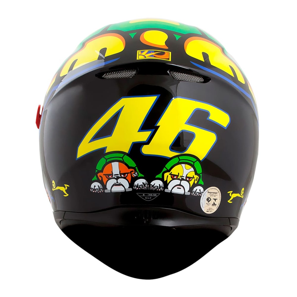 Capacete AGV K3 SV Turtle Replica