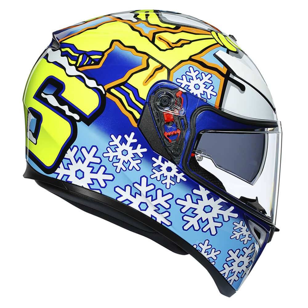 Capacete AGV K3 SV Winter Test 2016 Replica