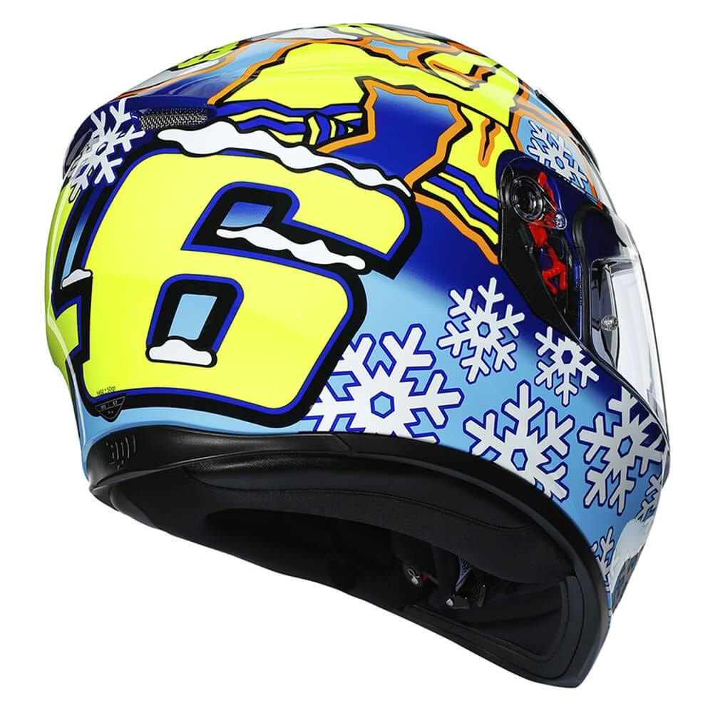 Capacete AGV K3 SV Winter Test 2016 Replica