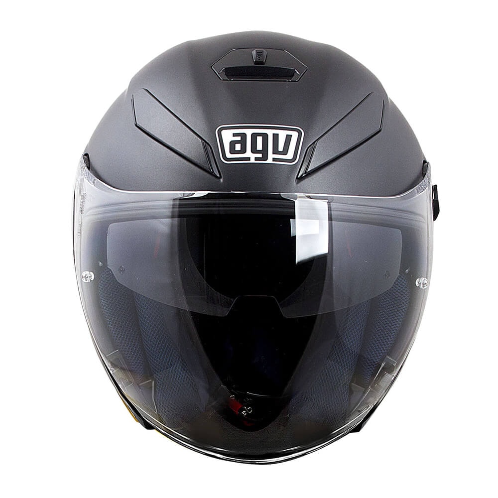 Capacete AGV K5 Jet Monocolor Preto Fosco