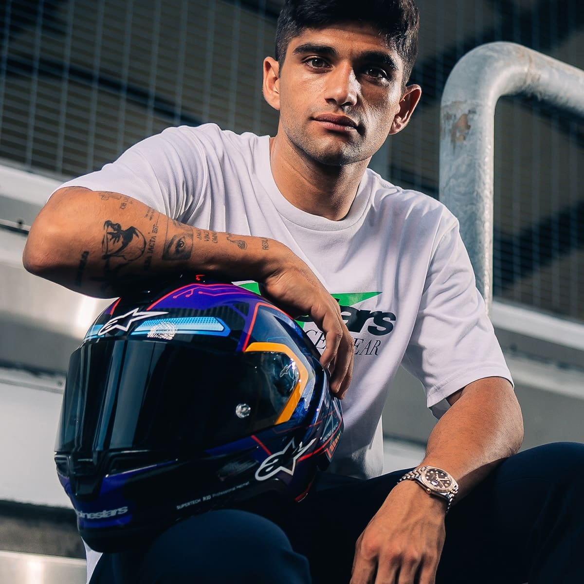 Capacete Alpinestars SR10 Martinator - Sacramento