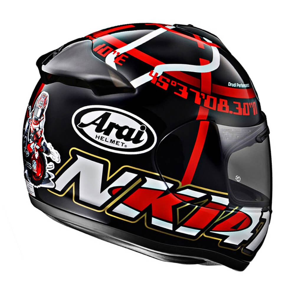 Capacete Arai Axces 2 Haga Monza