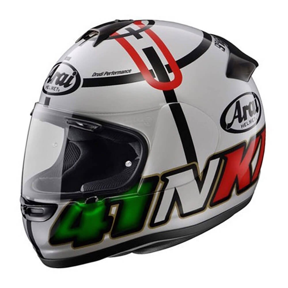 Capacete Arai Axces 2 Haga Monza - Sacramento