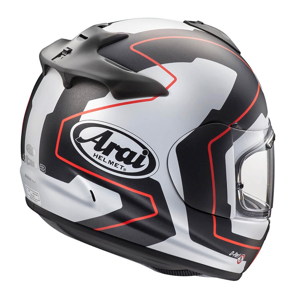 Capacete Arai Axces 3 Line Vermelho